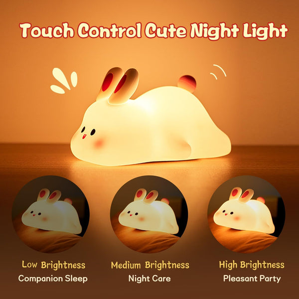 Rabbit Silicone Night Light